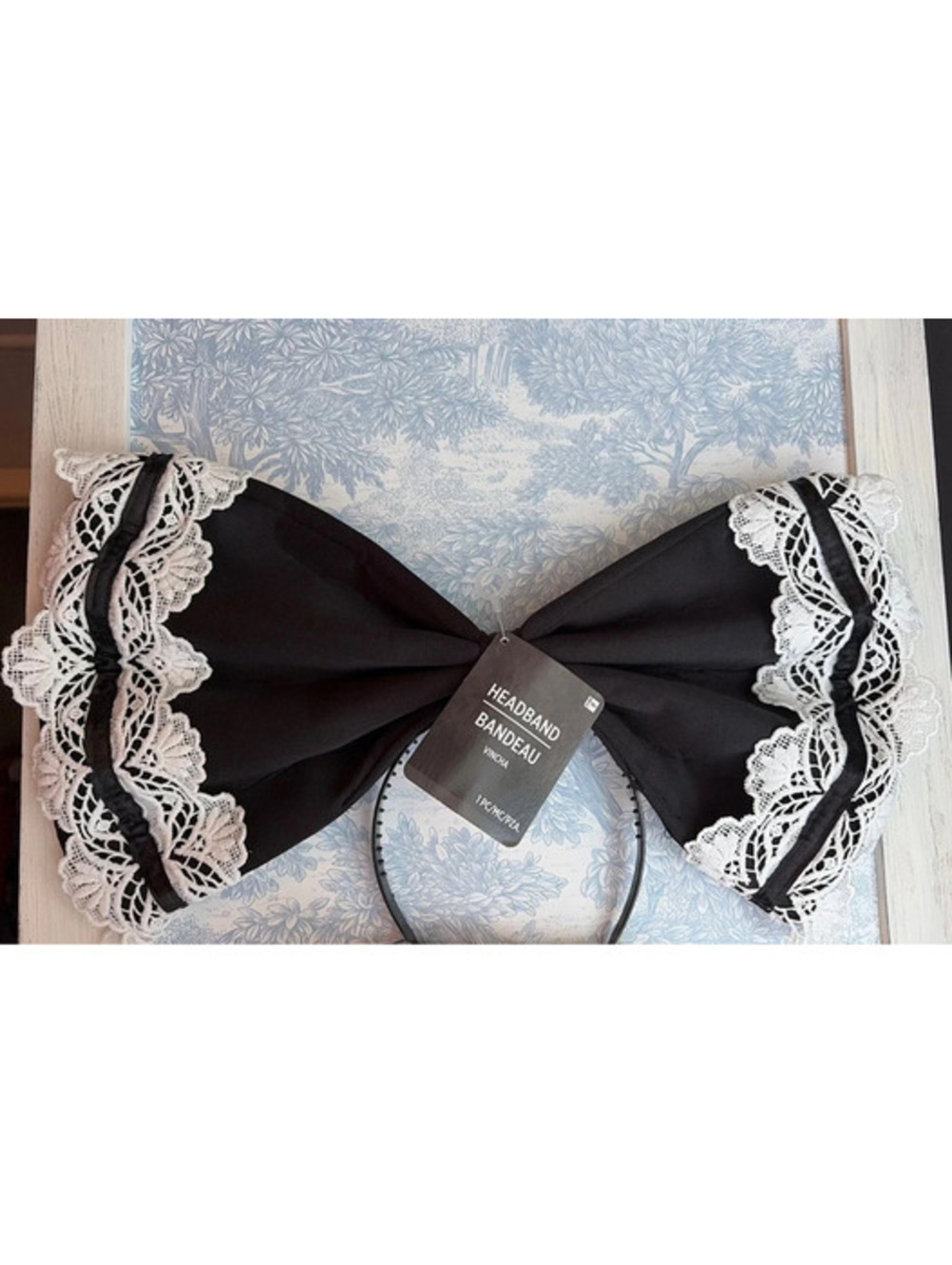 Oversized headband bow Halloween costume